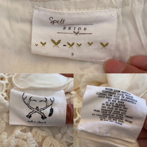 Spell Casablanca Wedding Gown - S - Picture 6 of 16